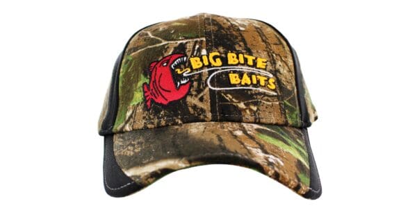 Big Bite Baits camo fitted hat
