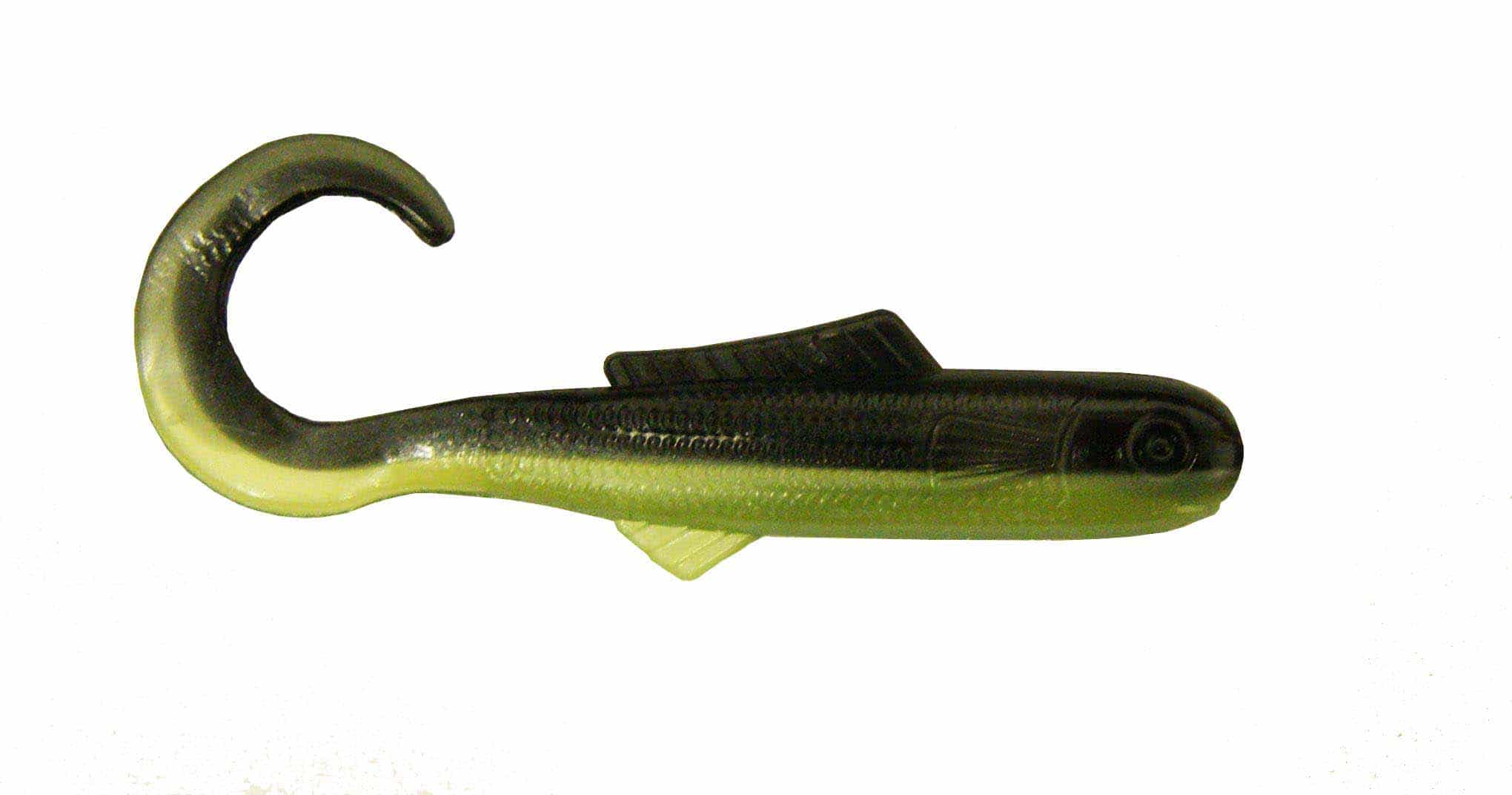 100-Pack Big Bite Baits 2.5-Inch Minnow-Curl Tail Lure