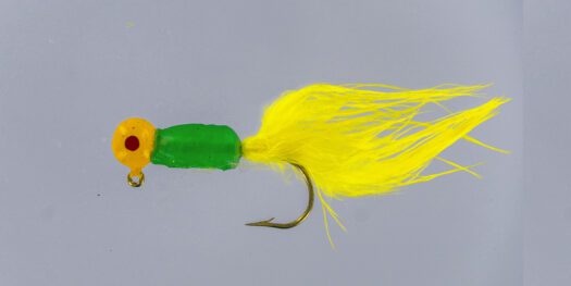 Hal Fly Crappie Baits in various colors and weights