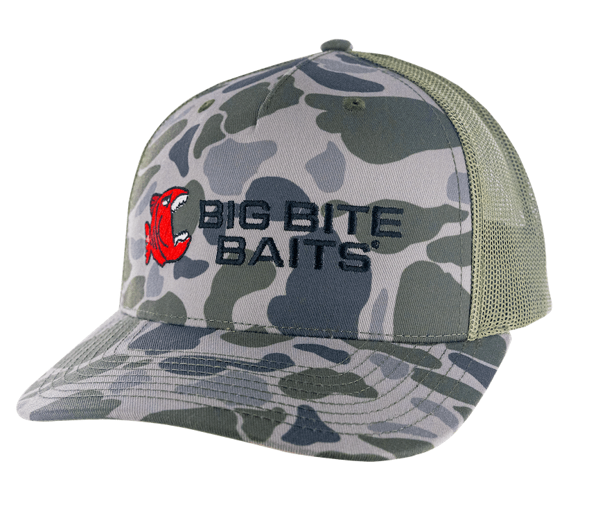 Big Bite Camo Hat - Big Bite Baits